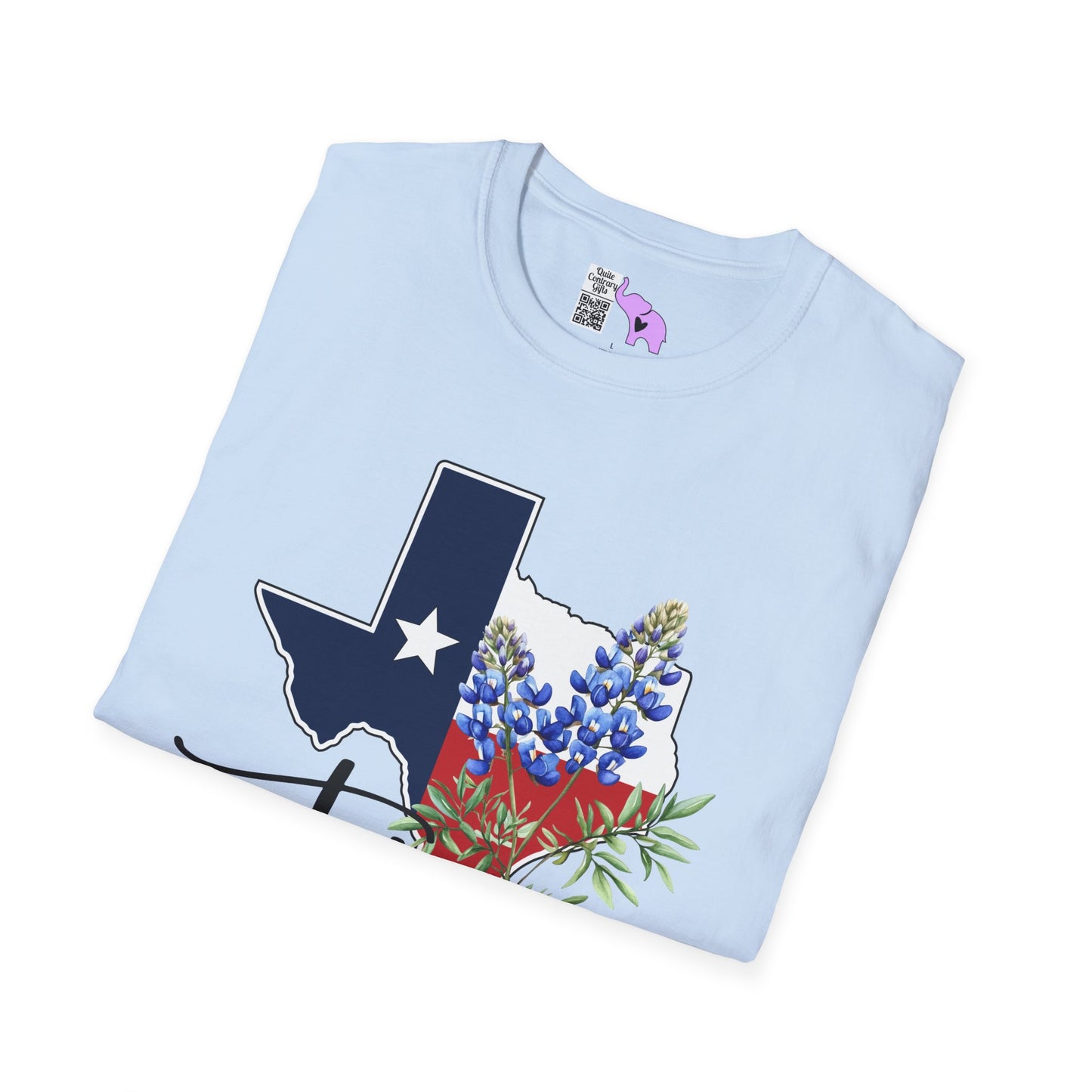 Texas Bluebonnets Adult T-shirt