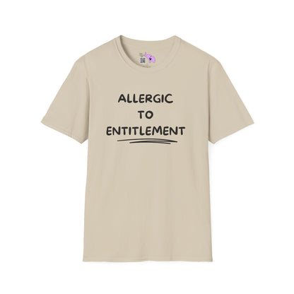 Allergic To Entitlement T-shirt