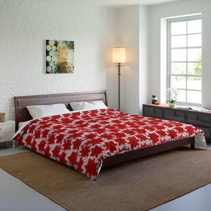 Christmas Blossom Sketch Comforter