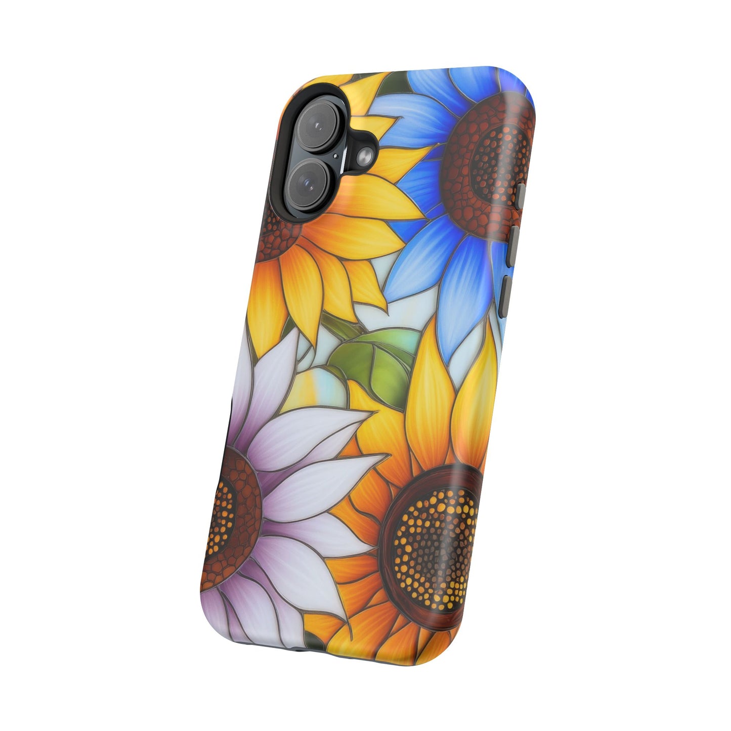 Colorful Sunflowers MagSafe® Compatible Tough Case for iPhone