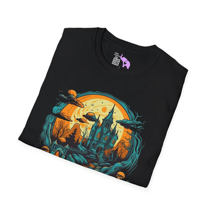 Creepy Cemetery 13 Adult T-shirt