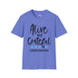 Alive & Grateful Cancer Survivor Adult T-shirt
