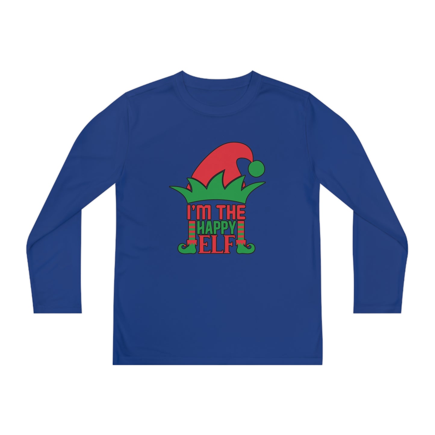 I'm The Happy Elf Youth Long Sleeve Tee