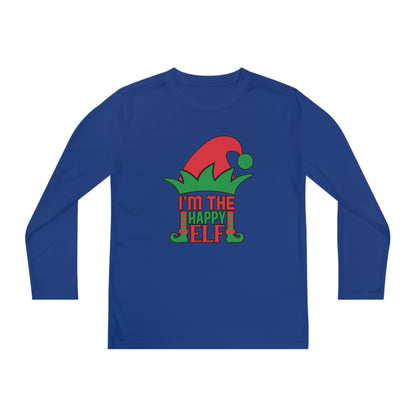 I'm The Happy Elf Youth Long Sleeve Tee