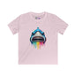 Colorful Shark Youth Softstyle Tee