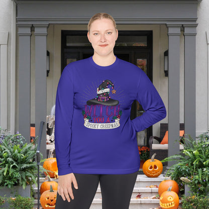 We Witch You A Spooky Creepmas Adult Long Sleeve Tee