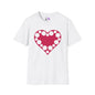 Heart 9 Adult T-shirt