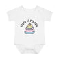 Party At My Crib Infant Baby Rib Bodysuit