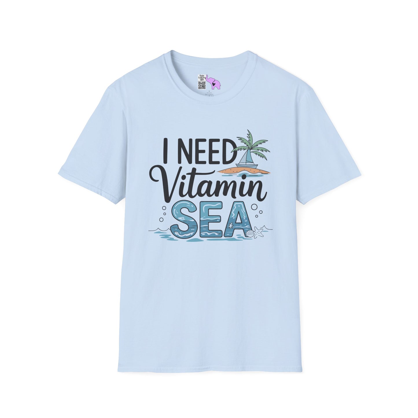 I Need Vitamin Sea (2) Adult T-shirt