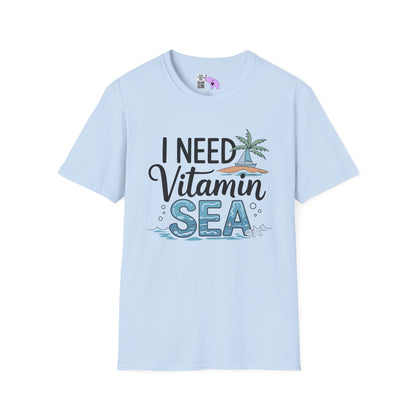 I Need Vitamin Sea (2) Adult T-shirt