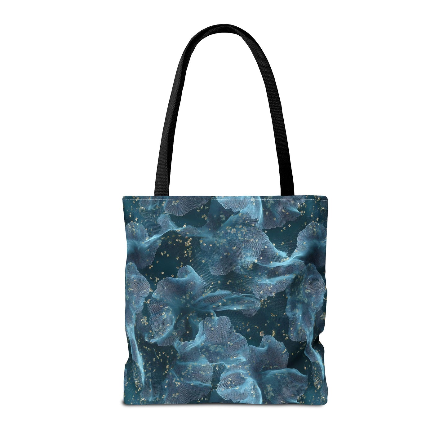 Midnight Sheer & Lace Canvas Tote Bag