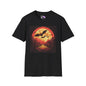 Creepy Bats Over Moon 2 T-shirt