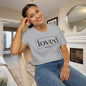 Loved Romans 5:8 Adult T-shirt