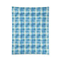 Ocean Sunset Plaid Comforter
