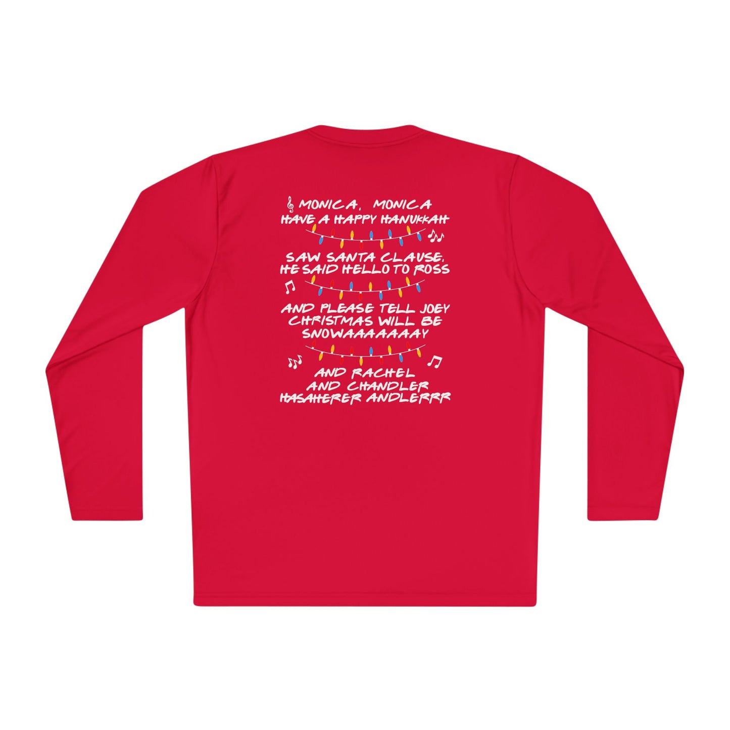 Could I Be Anymore Festive? (Friends, Phoebe's Christmas Song) Adult Long Sleeve Tee