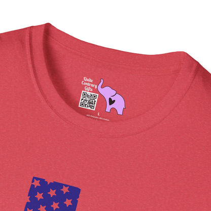 Texas American Flag Adult T-shirt
