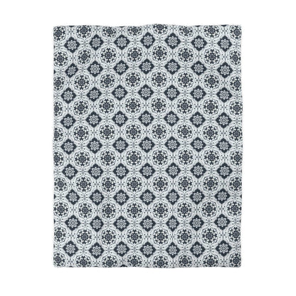 Lisbon Noir Microfiber Duvet Cover