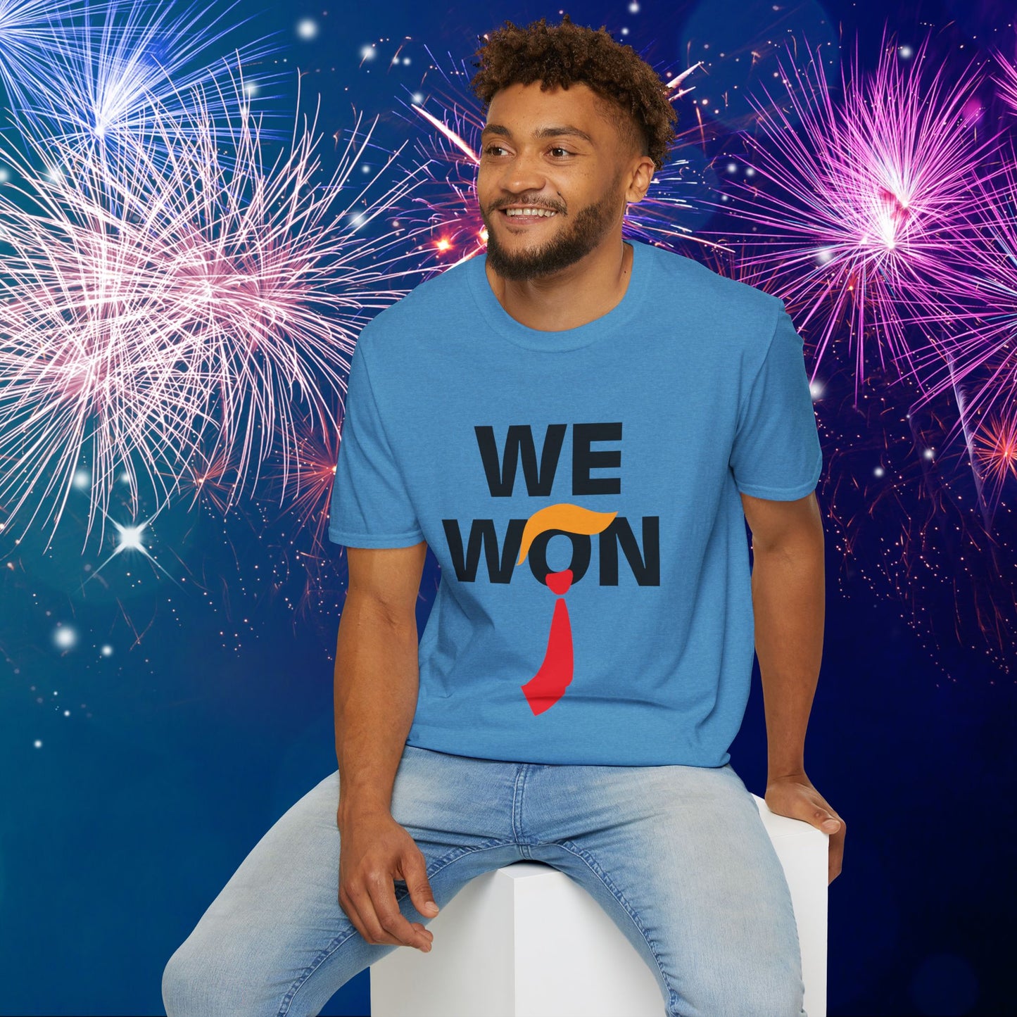 We Won (Hair) Adult T-shirt