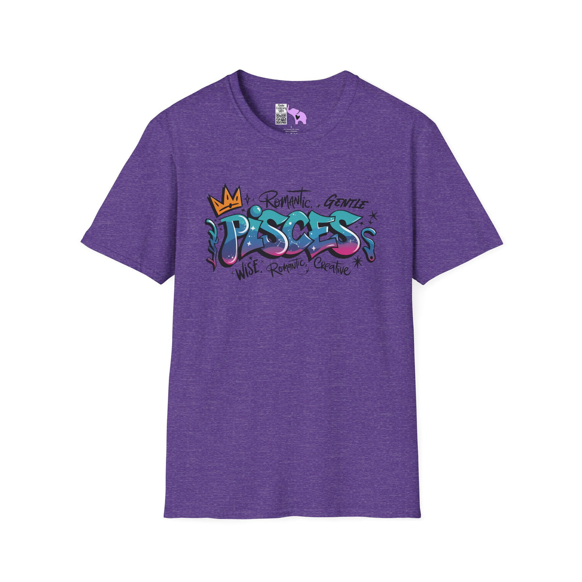 Pisces Street Art Adult T-shirt