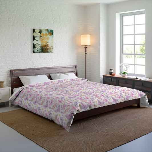 Pastel Butterfly Dreams Comforter