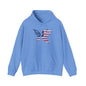 American Flag Butterfly Heavy Blend™ Hooded Sweatshirt