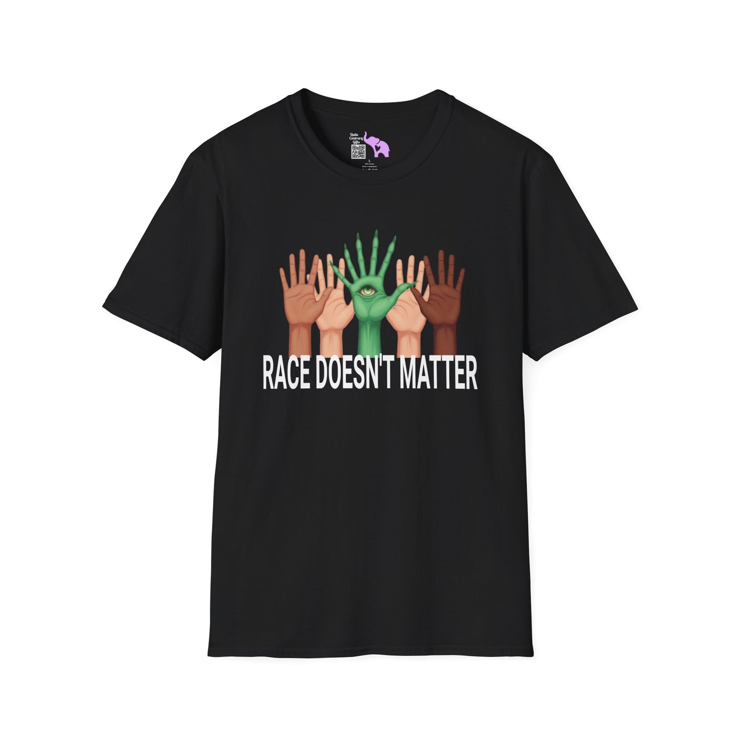 Race Doesn't Matter Adult T-shirt