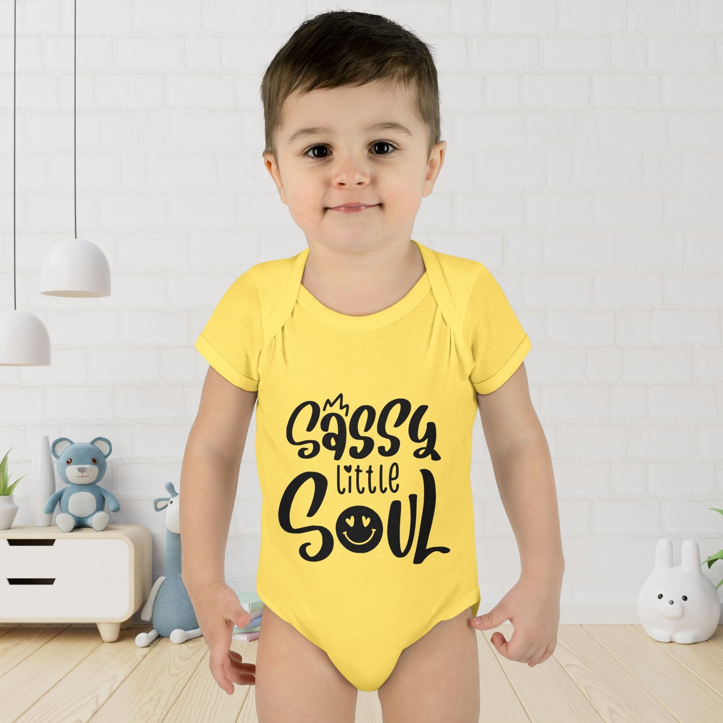 Sassy Little Soul Infant Baby Rib Bodysuit