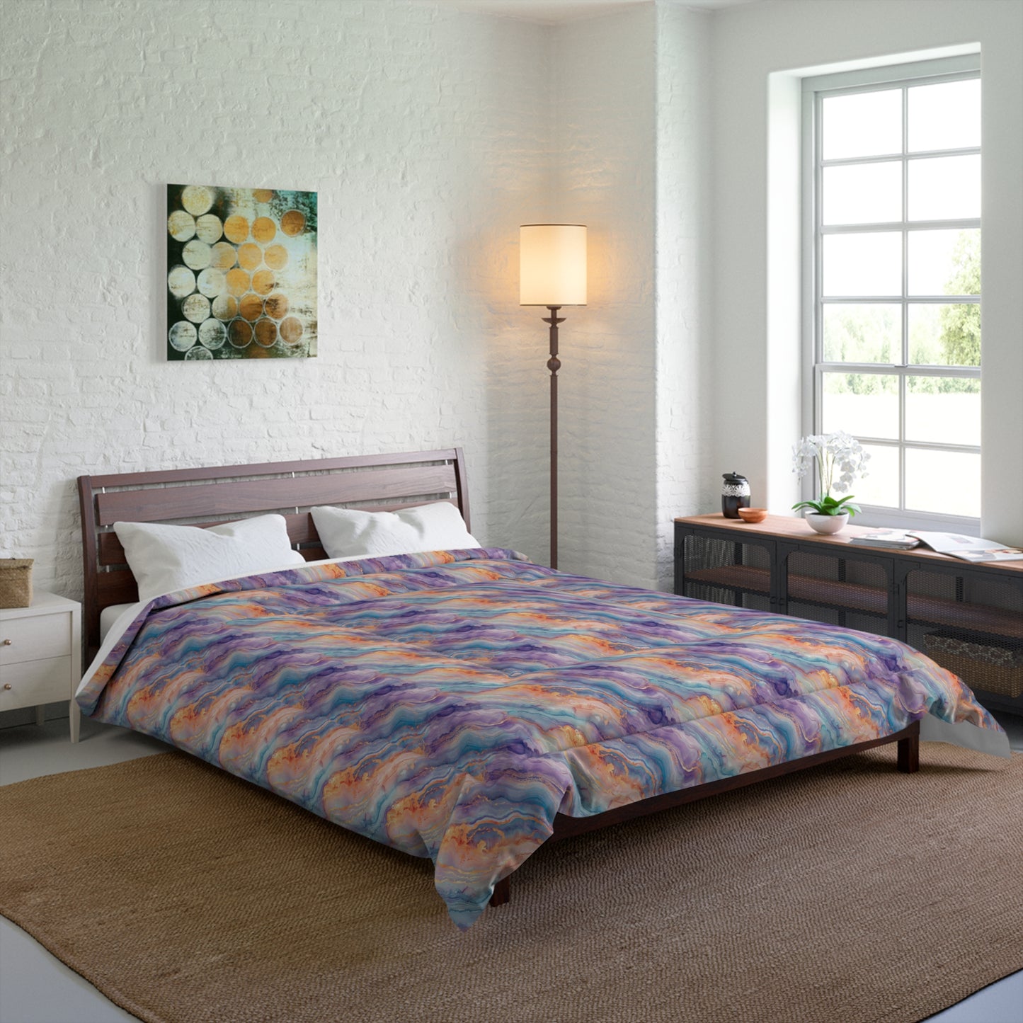 Dreamwave Marble Comforter