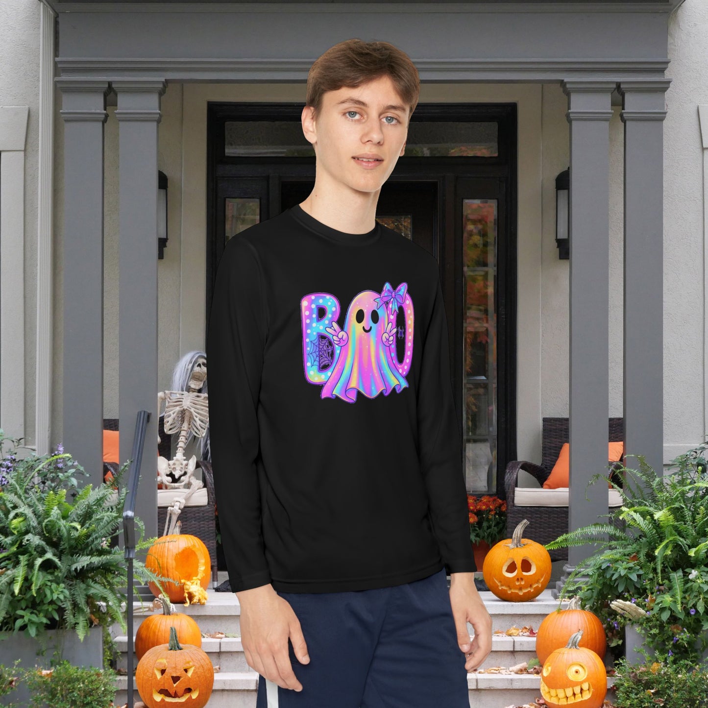 Boo Baby Youth Long Sleeve Tee