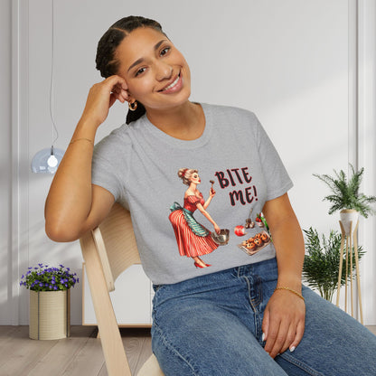 Bite Me Adult T-shirt
