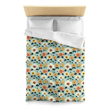 Joy Petals Microfiber Duvet Cover