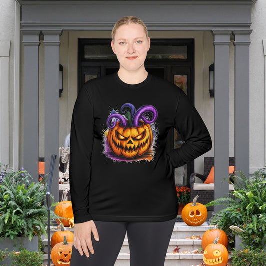 Creepy Jack Adult Long Sleeve Tee