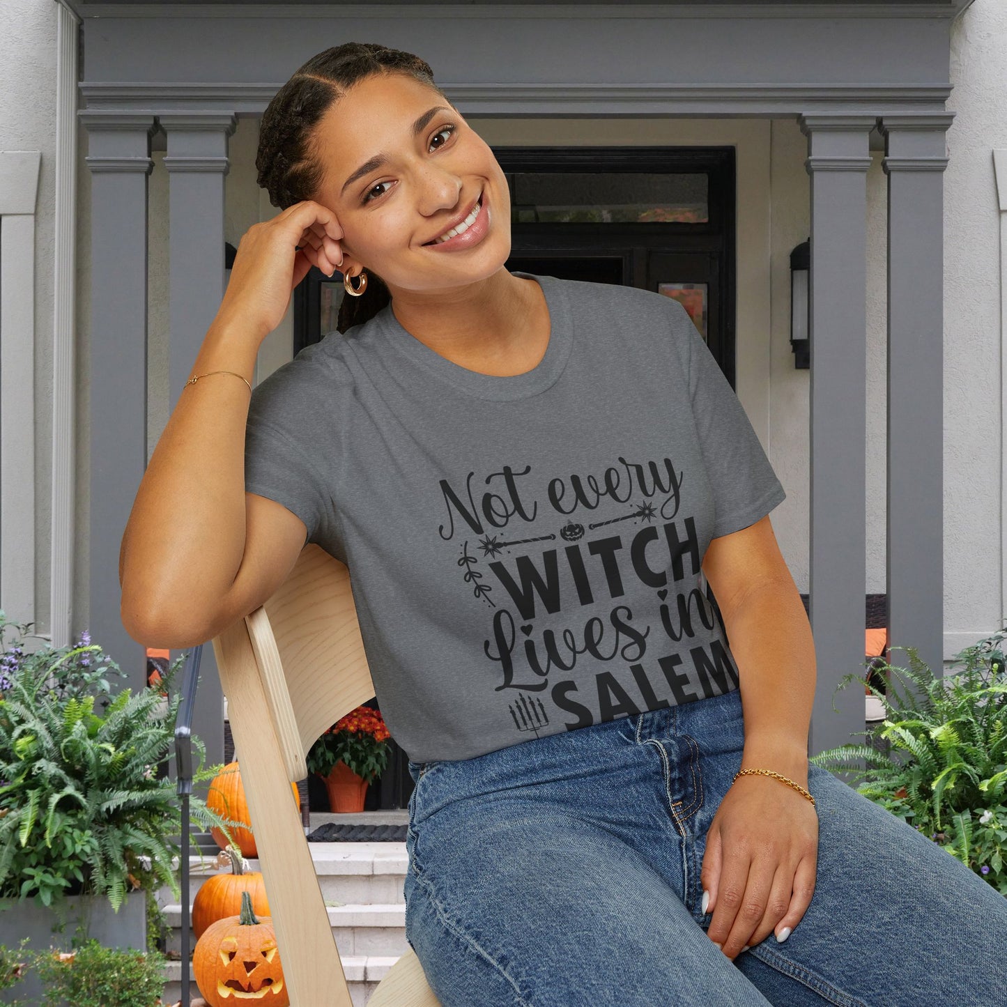 Not Every Witch Lives in Salem Adult T-shirt