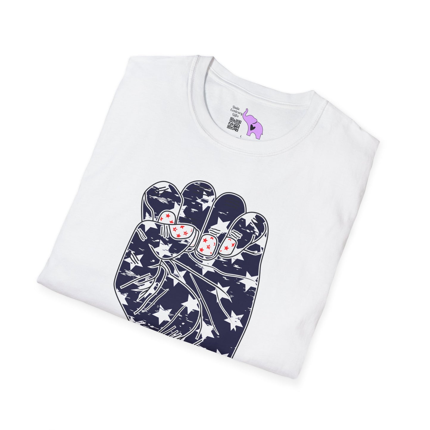 American Proud (Fist) Adult T-shirt