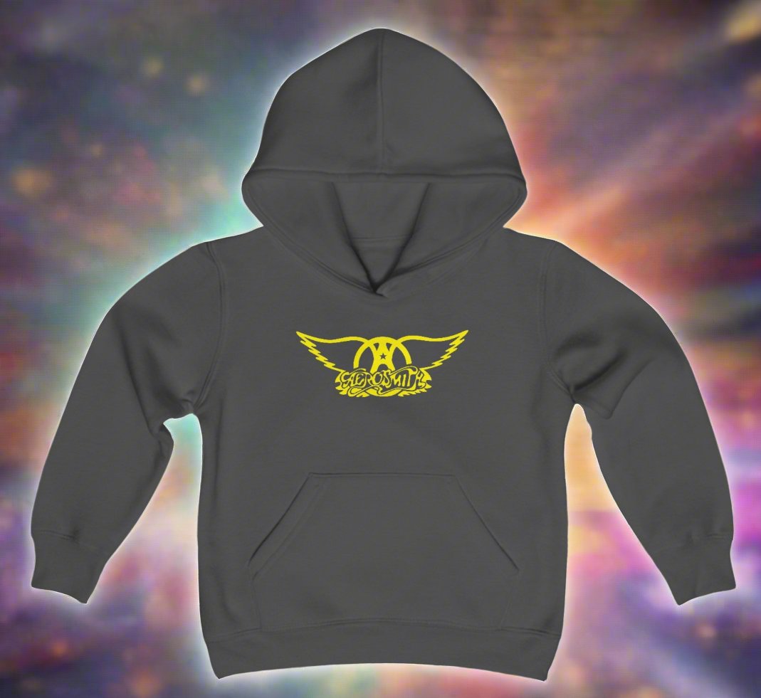 Aerosmith Logo Youth Heavy Blend Hooded Sweatshirt