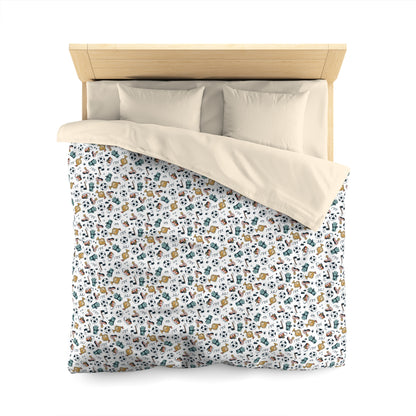 Little Soccer Legends Microfiber Duvet Cover
