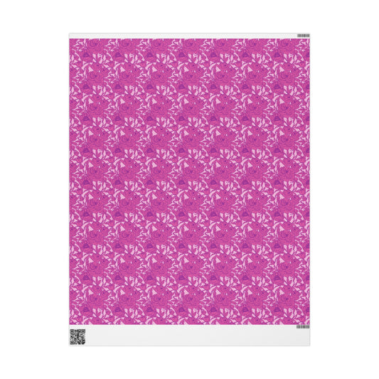 Blush Peony Garden Wrapping Paper