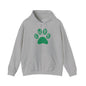 Cubs Paw Print-Brenham Adult Heavy Blend™ Hooded Sweatshirt