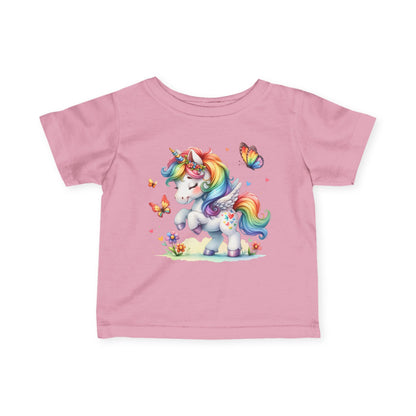 Rainbow Unicorn Infant Soft T-Shirt