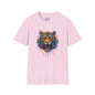 Colorful Tiger Adult T-shirt