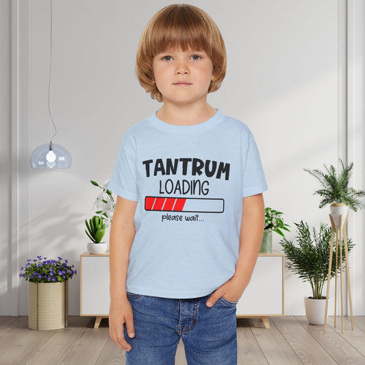 Tantrum Loading Heavy Cotton™ Toddler T-shirt