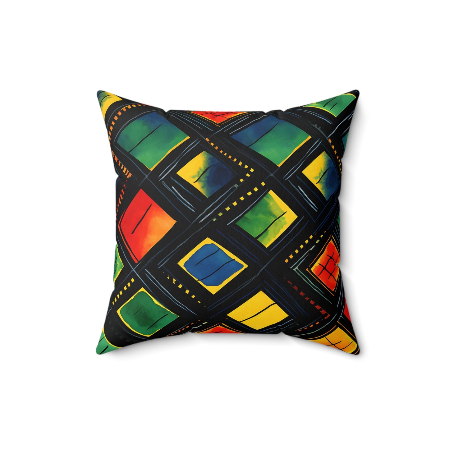 Kuumba Spark Throw Pillow