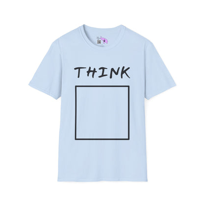 THINK (Outside the Box) Adult T-shirt