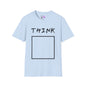 THINK (Outside the Box) Adult T-shirt