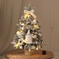 Miniature Artificial Decorated Christmas Tree With Lights