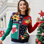 Merry & Bright Navy Christmas Sweater