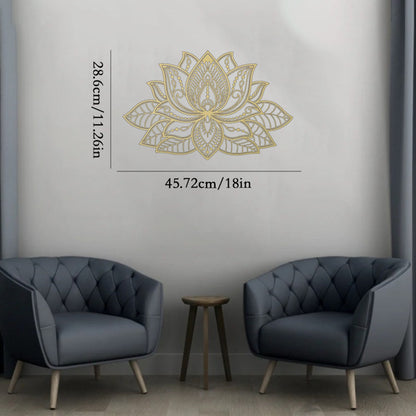 Lotus Aluminum Wall Art