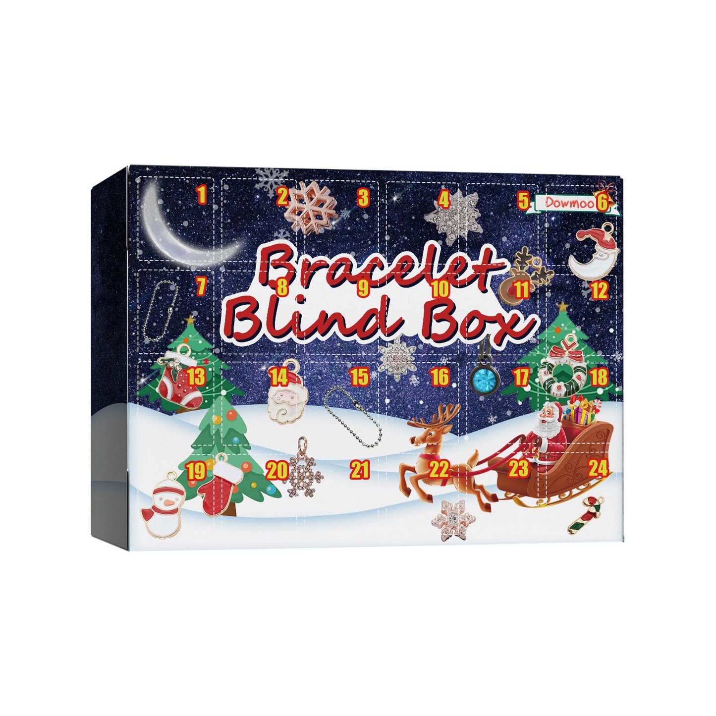 Charm Bracelet Advent Calendar Surprise Boxes