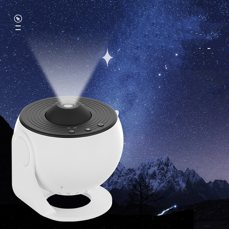 Night Light Galaxy Projector 360 Degree Starry Sky Rotating Planetarium Lamp