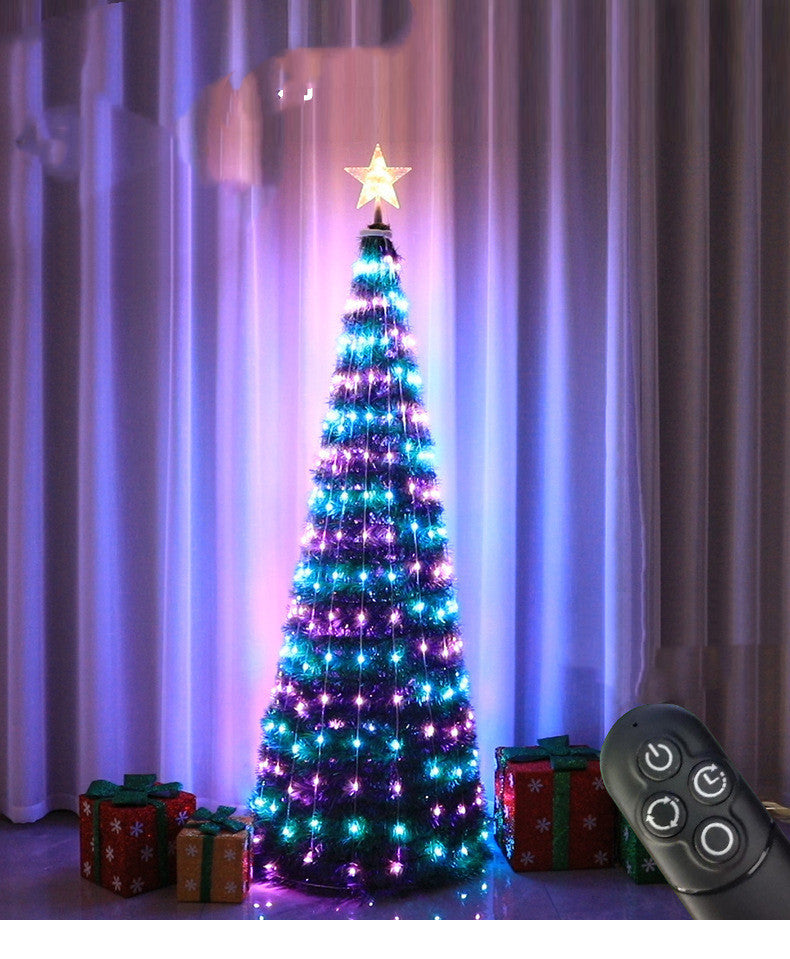 LED Spiral Christmas Tree Display